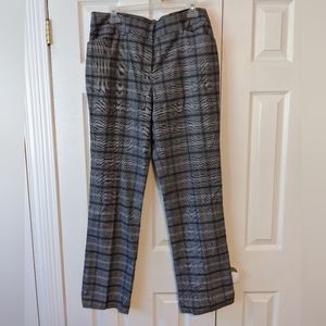 Le Chateau Check Print Dress Pant